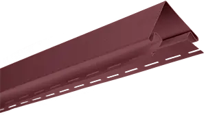 Планка "наружный угол", 3м, цвет Гранатовый