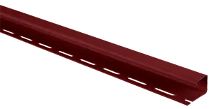 Планка "J - trim" Красная Т-15 - 3,00м (А)