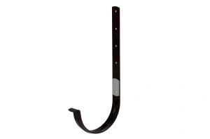 Кронштейн желоба, Металл, серия Элит, цвет Коричневый