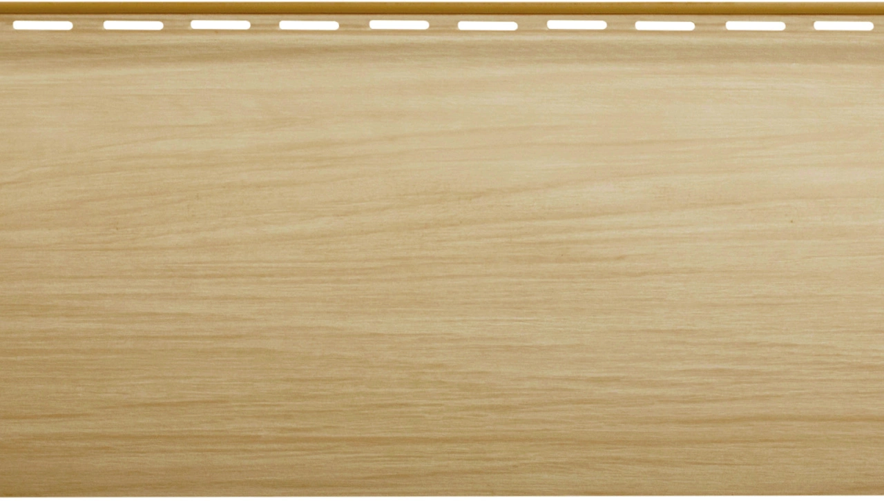 БЛОКХАУС Виниловый сайдинг | Люкс, Бук ВН-01 3100х200мм