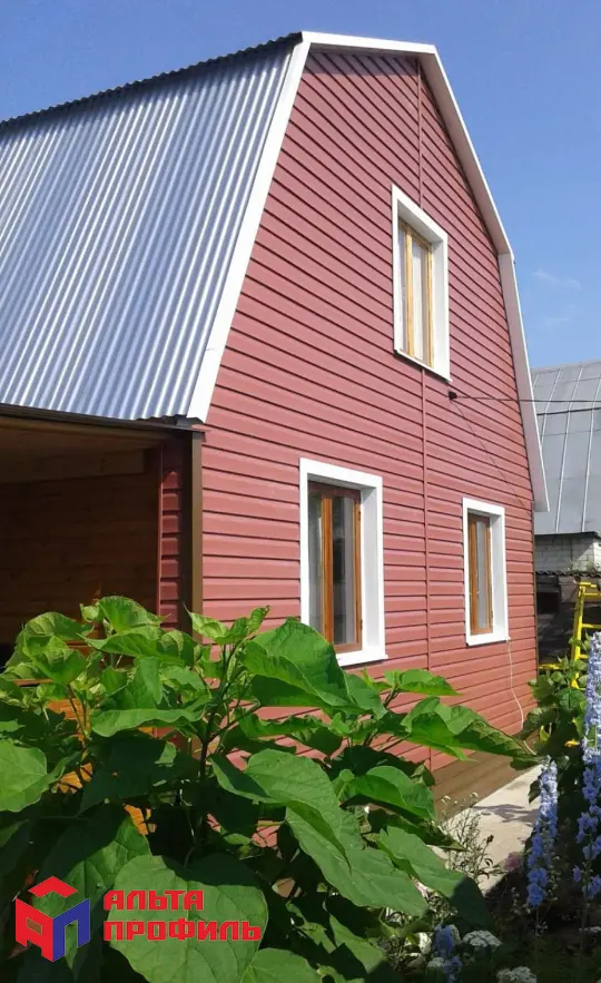 КАНАДА ПЛЮС Акриловый сайдинг | Премиум, Красный - 3,66м