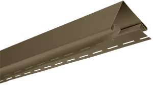 Планка "наружный угол", 3м, цвет Тёмный орех