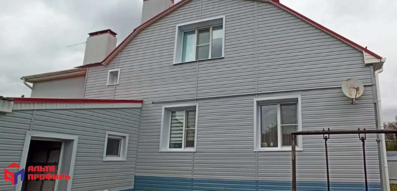 КАНАДА ПЛЮС Акриловый сайдинг | Премиум, Серо-голубой - 3,66м