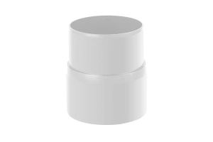 Муфта трубы, ПВХ, серия Стандарт, цвет Белый