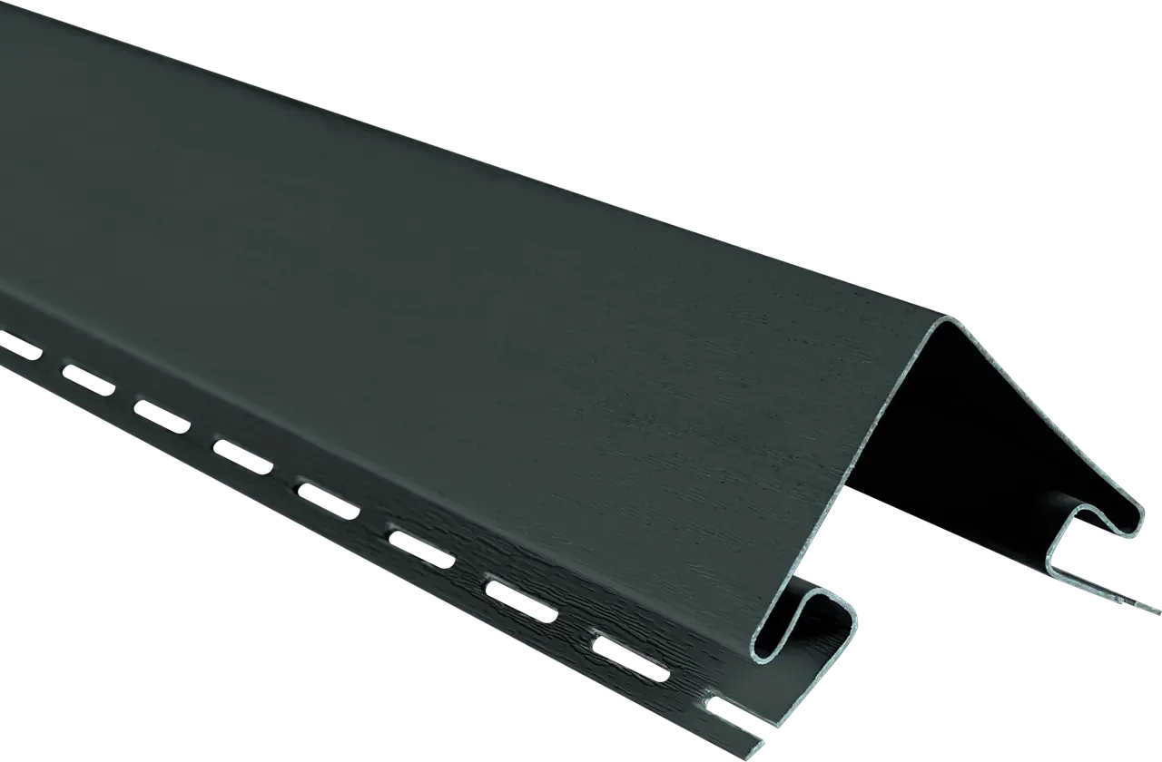 Планка "наружный угол" Графит Т-12 - 3,00м