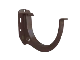 Кронштейн желоба, ПВХ, серия Элит, цвет Коричневый