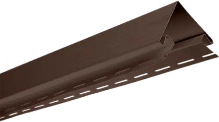 Планка "наружный угол", 3м, цвет Коричневый