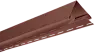 Планка "наружный угол", 3м, цвет Красно-коричневый