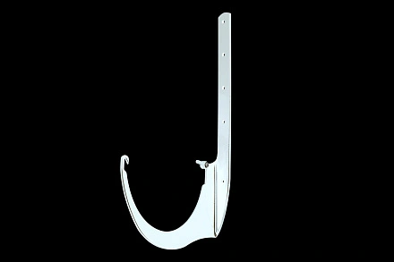 Кронштейн желоба новый, Металл, серия Стандарт, цвет Белый