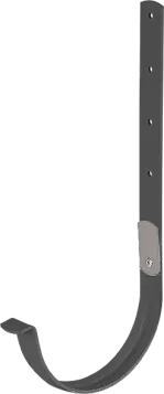 Кронштейн желоба, Металл, серия Элит, цвет Графит